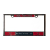 USC Trojans Chrome SC Interlock Cross Country License Plate Frame